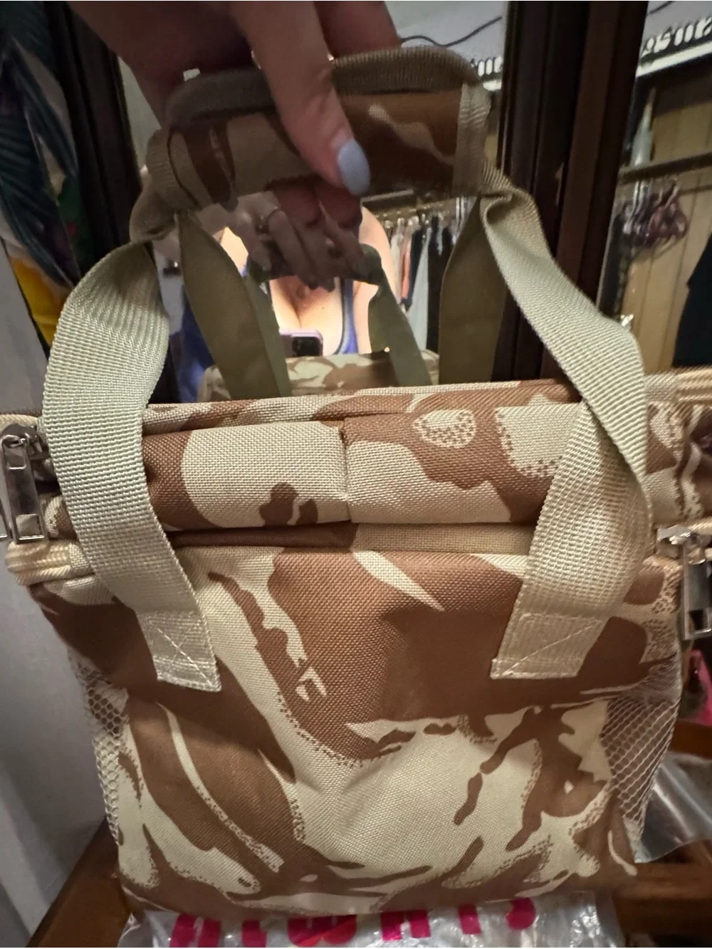Bagneer Desert Camo Thermal Lunch Box Organizer